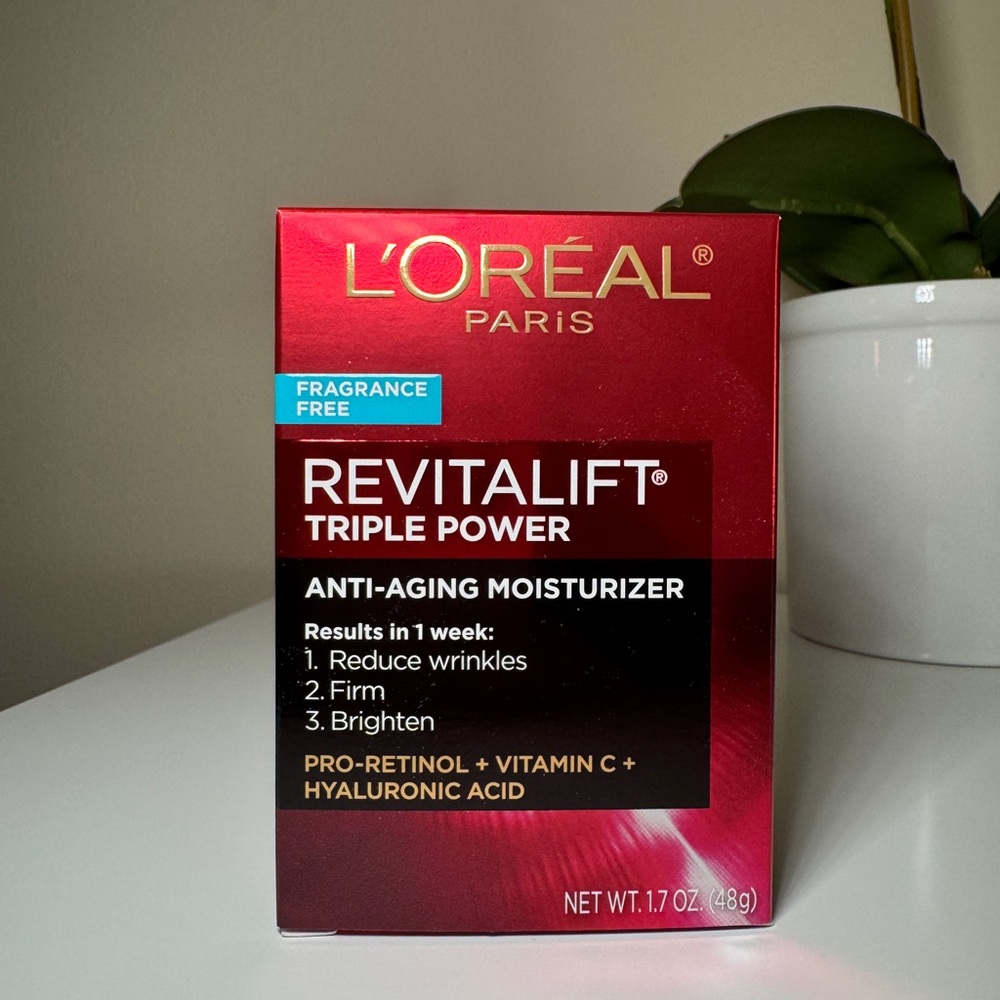 L'Oréal Revitalift Triple Power Anti-Aging Moisturizer - Fragrance Free